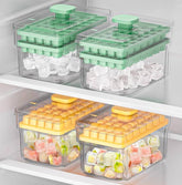 Double Layer Ice Cube Molds With Storage Box - Savroo