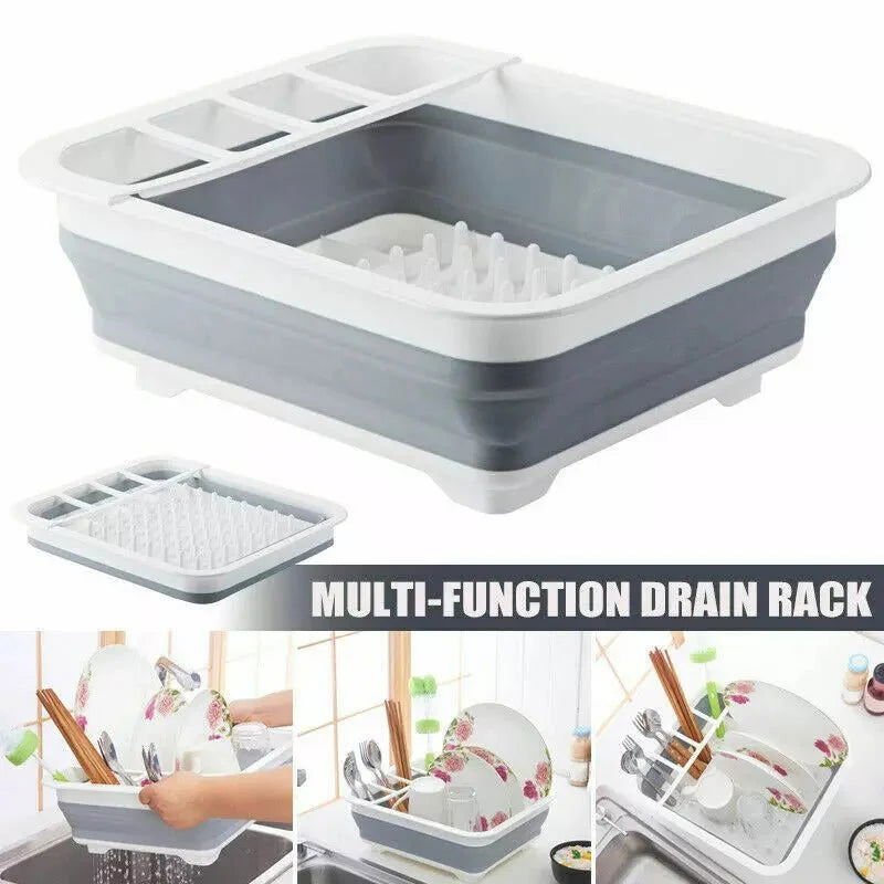 FOLDING DISH DRAINER RACK - Savroo