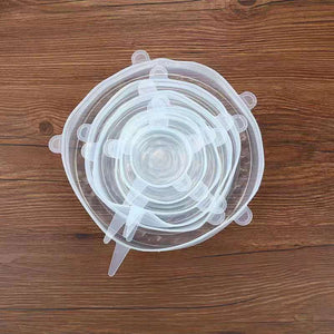 12Pcs Food Silicone Cover - Savroo