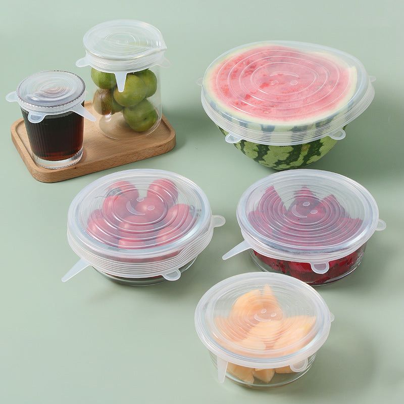 12Pcs Food Silicone Cover - Savroo