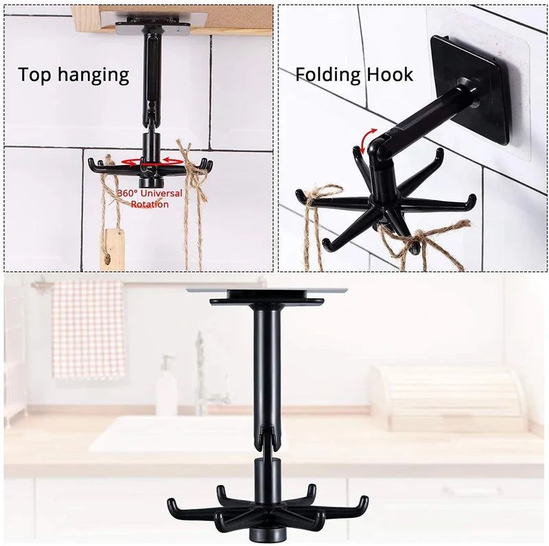360°Rotating Self - Adhesive Utility Hook - Savroo