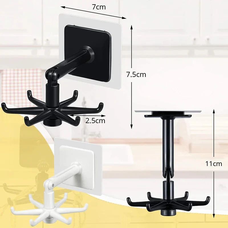 360°Rotating Self - Adhesive Utility Hook - Savroo