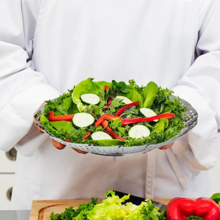 Stainless Steel Food Steamer Basket