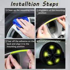 Car Tire Reflective Stickers - Savroo