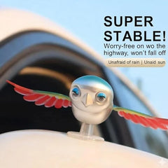 Cute Flying Companion Bird Car Ornament