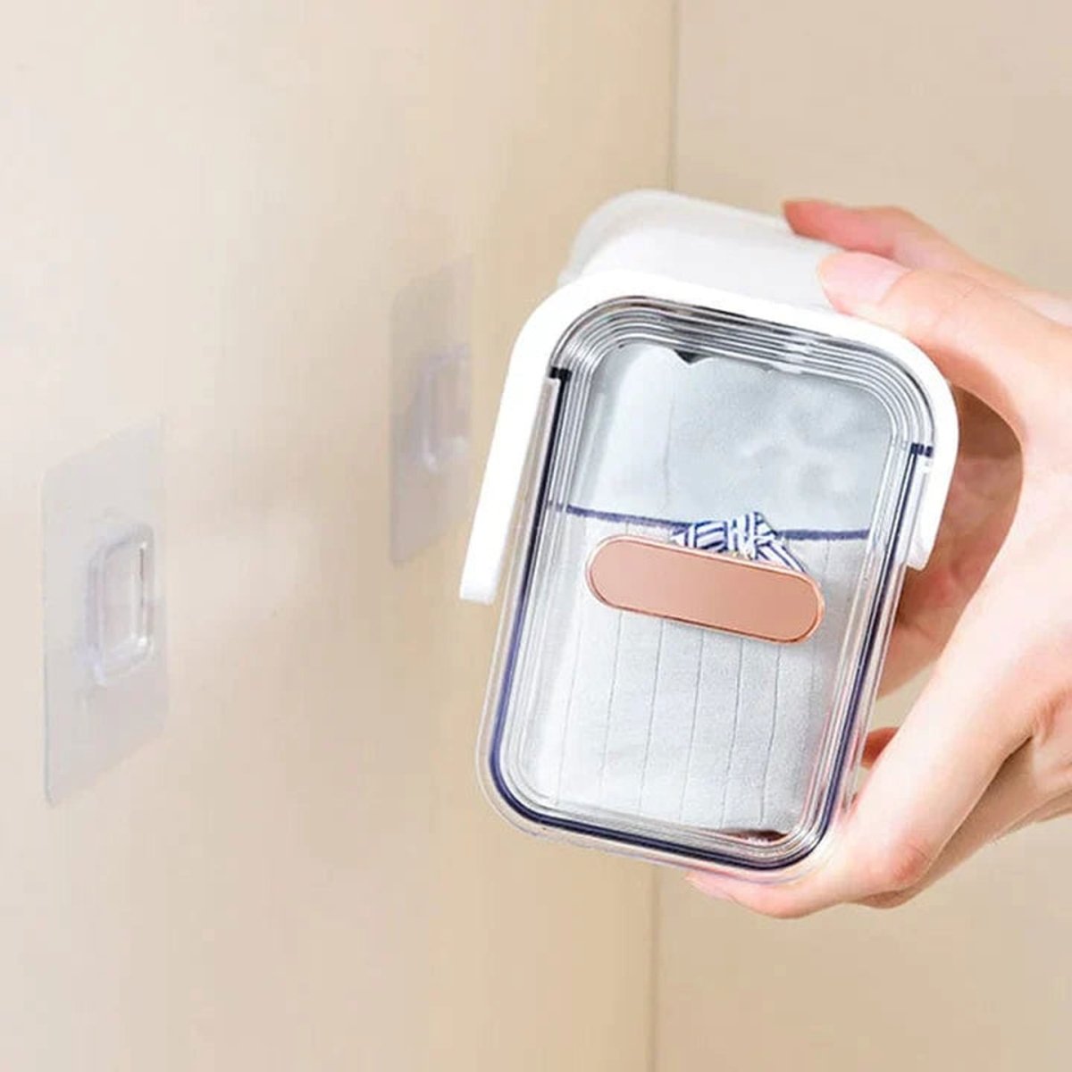 Original 6 Cells Wall Mount Socks Underwear Drawer Organizer - Savroo