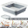 FOLDING DISH DRAINER RACK