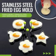 Stainless Steel Fried Egg Molds (Set of 4) - Savroo