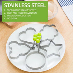 Stainless Steel Fried Egg Molds (Set of 4) - Savroo
