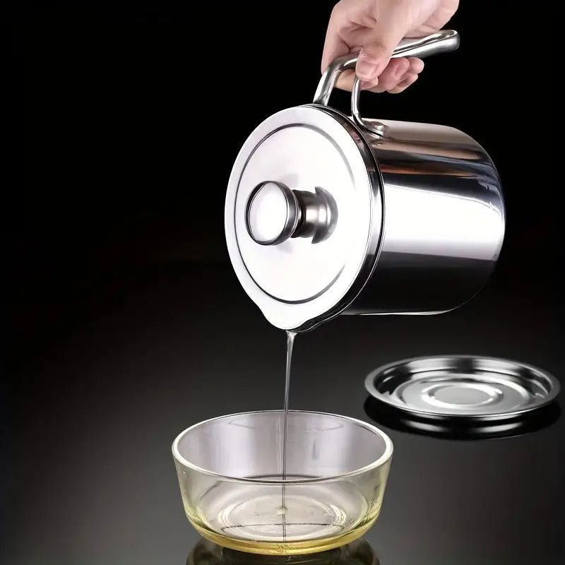 Stainless Steel Oil Filter pot (Premium Quality) - Savroo
