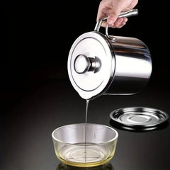 Stainless Steel Oil Filter pot (Premium Quality) - Savroo